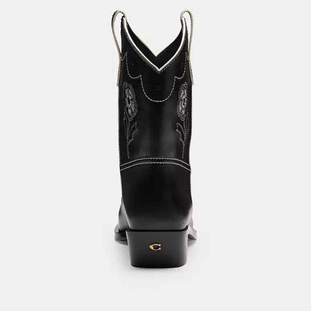 🌺 Brand New Authentic Coach Aria Cowboy Boot - Picture 3 of 3